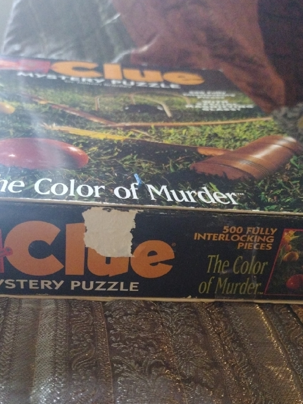 Clue Mystery Puzzle - The Color of Murder (Milton Bradley) - Picture 10 of 16